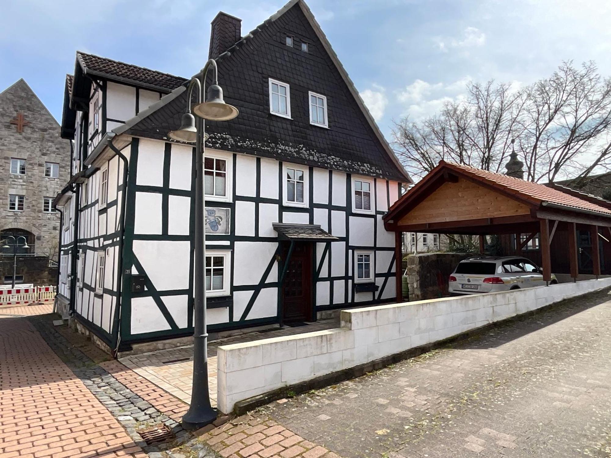 Urig, Gemuetliches Fachwerkhaus Villa Korbach Luaran gambar