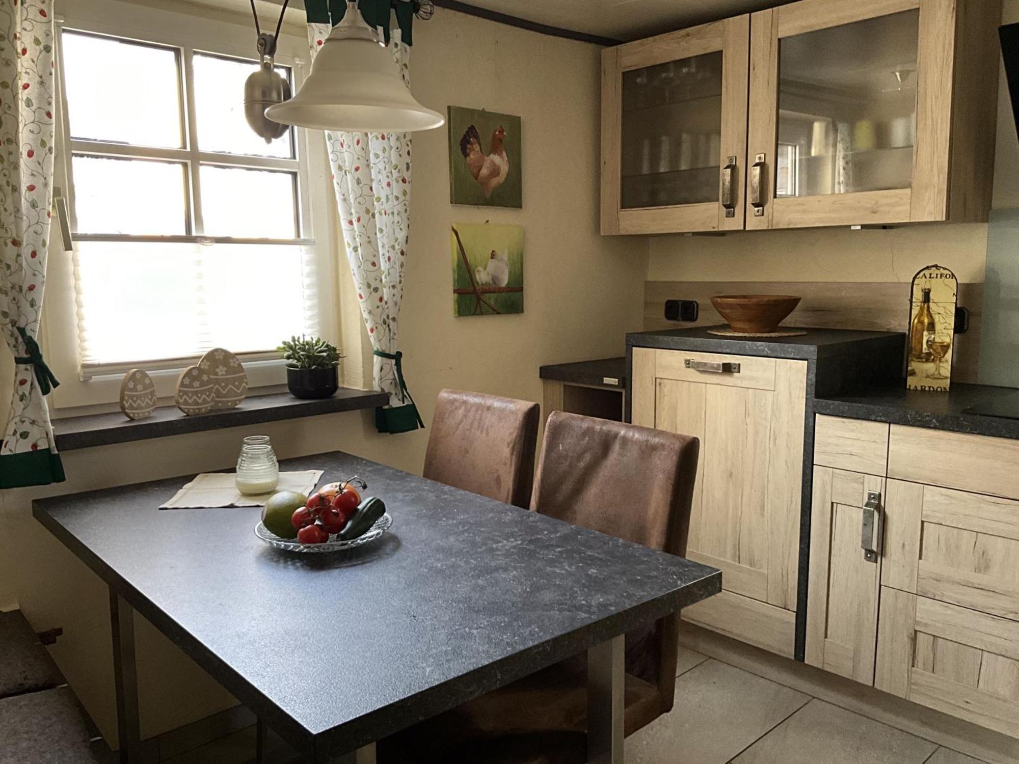 Urig, Gemuetliches Fachwerkhaus Villa Korbach Luaran gambar