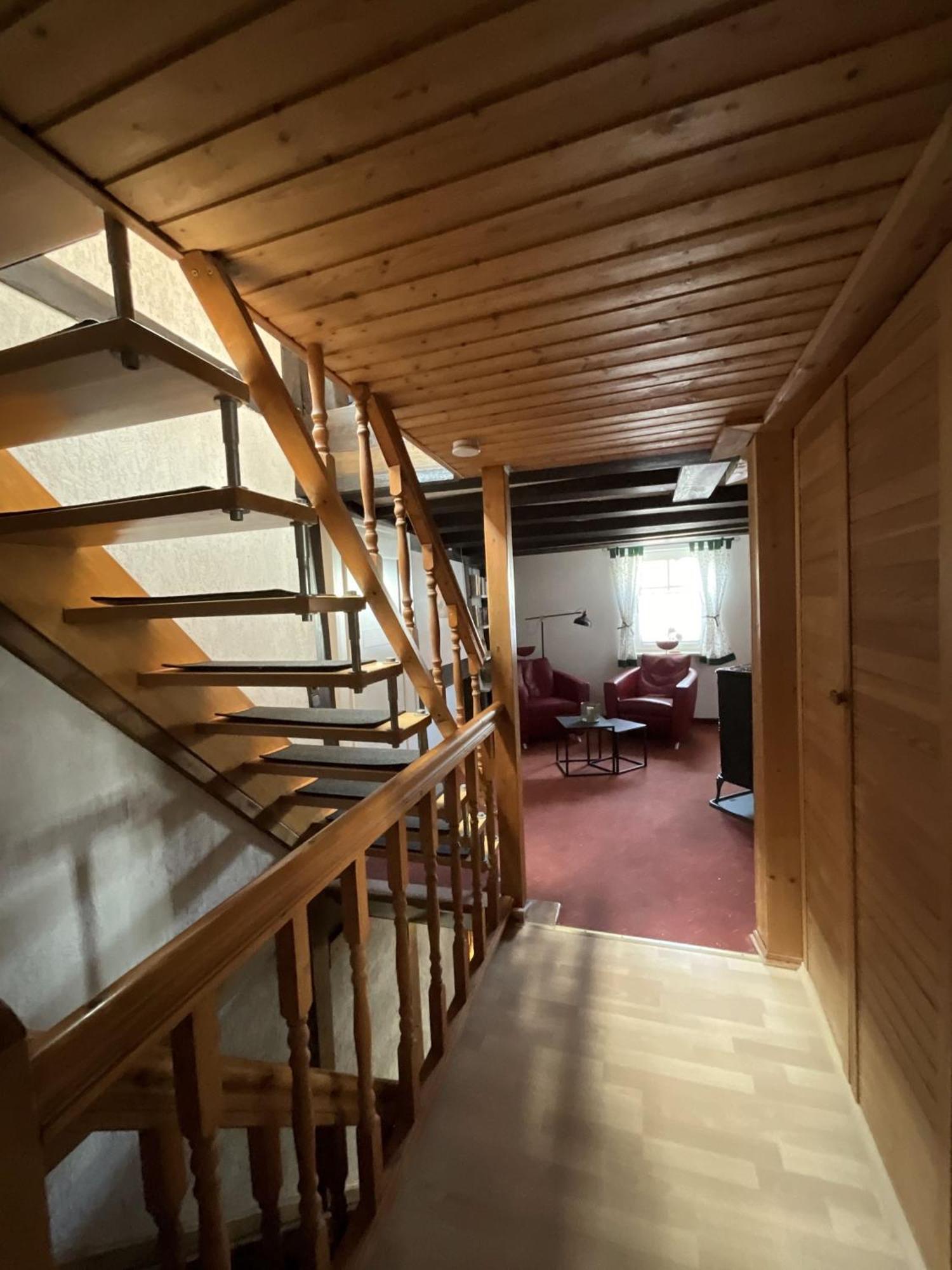Urig, Gemuetliches Fachwerkhaus Villa Korbach Luaran gambar